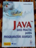 Joshua Bloch JAVA ghid practic pentru programatori avansati TEORA