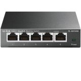 Switch 5-Port Desktop Gigabit, Steel Case