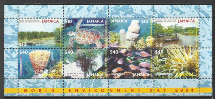 JAMAICA 2003 FAUNA PESTI CORALI TESTOASE