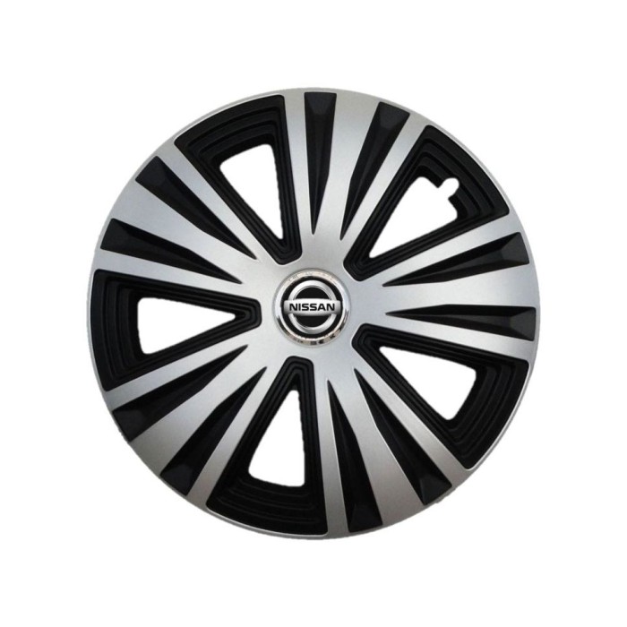 Set 4 Capace Roti potrivite jantelor de 15 inch, pentru Nissan, model Glory Mix