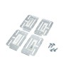 Suport numar inmatriculare auto transparent, 110mm, 2 bucati AutoDrive ProParts, Automax