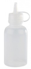 Set 4 mini flacoane PE pentru decorat, 50 ml foto
