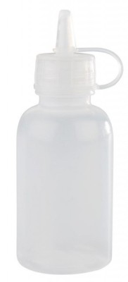 Set 4 mini flacoane PE pentru decorat, 50 ml foto