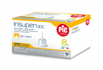 Ace pen insulina PiC Solution Insupen 30G x 8mm foto