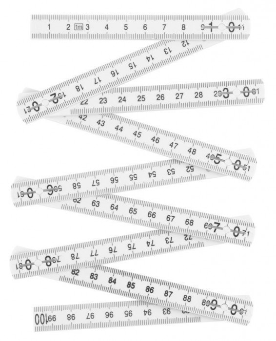 Metru Strend Pro FS28, 1 m, plastic, pliabil, pliabil