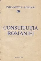 Constitutia Romaniei (1991) foto