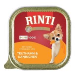 Cumpara ieftin Rinti Gold Mini Pate Curcan si Iepure, 100 g