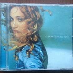 madonna ray of light 1998 cd disc muzica pop maverick warner bros rec. booklet