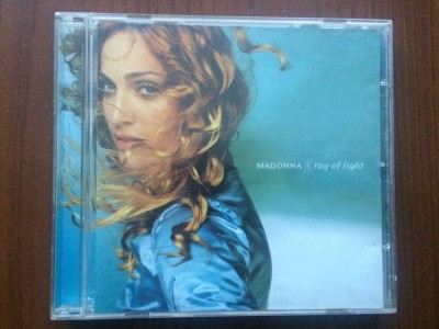 madonna ray of light 1998 cd disc muzica pop maverick warner bros germany VG+ foto