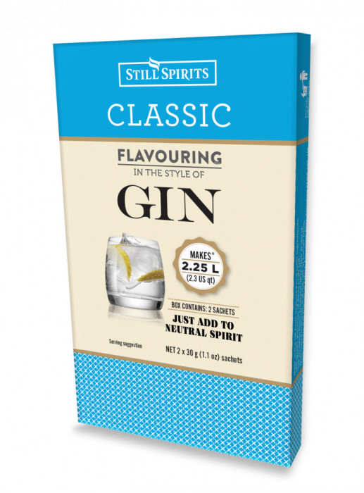 Still Spirits Classic Gin - esenta pentru gin 2,25 litri. Alte arome disponibile