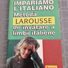 Metoda LaRousse de invatare a limbii italiene Pierre Noaro