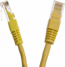 Cablu UTP DBX Patchcord Cat 6 1m Galben foto