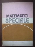 I. Gh. Sabac - Matematici speciale ( vol. 1 )