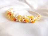 coronita mireasa cu perle sticla si&nbsp; cristale 34901