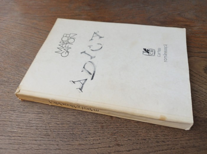 MARCEL GAFTON ( dedicstie /semnatura) ADICA.1983