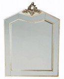 Oglinda venetiana din cristal cu decoratiuni VIC536