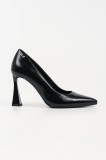 Karl Lagerfeld stilettos de piele DEBUTANTE culoarea negru, KL32011