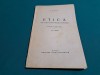ETICA DEMONSTRATĂ DUPĂ METODA GEOMETRICĂ / B. SPINOZA / 1929 * A