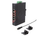Switch Ethernet 5 Porturi Neadministrabil 12-48VDC