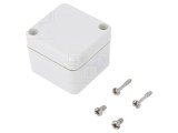 Carcasă universală EURONORD gri 50x52x40 mm IK08