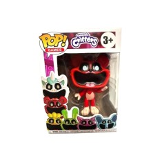 Figurină Bobby BearHug, Z&acirc;mbitor, 12cm, roz