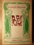 POEZII. EDITIE BILINGVA GERMANA-ROMANA-FRIEDRICH NIETZSCHE