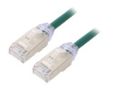 Patch Cord F/UTP Cat6a 2m Verde
