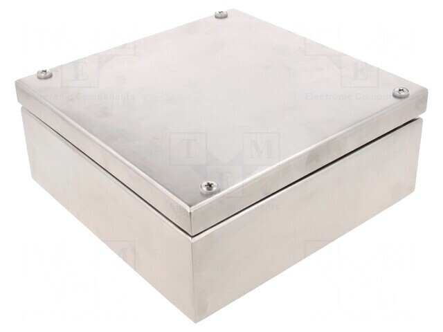 Carcasă universală din oțel inoxidabil 200x200x81mm