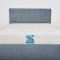 Saltea cu arcuri SomnART LETTO 140x200, inaltime 22 cm, ortopedica, husa matlasata, duritate medie-tare
