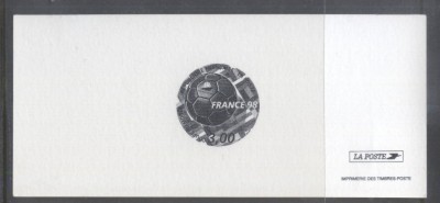 France - Football France 98 Issue PROOFS ESSAYS MNH W.022 foto