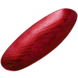 Platou decorativ forma de gondola,rosu,plastic,40x15x5 cm, Oem