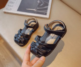 Sandale negre pentru fetite - Arya (Marime Disponibila: Marimea 28)