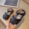 Sandale negre pentru fetite - Arya (Marime Disponibila: Marimea 27)