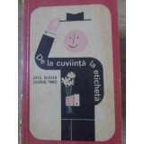 DE LA CUVIINTA LA ETICHETA-ANCA BURSAN, GHEORGHE PANCO-120762