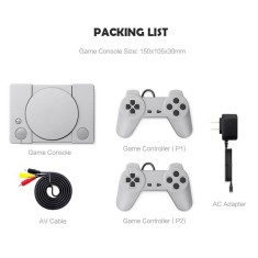 Consola de jocuri video retro 620 gamepad duble cu suport pe 8 biti av out put family-tv video-game (mini 620) - As Seen on Image