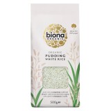 Orez alb bio Biona, 500g, pentru orez cu lapte, produs ecologic certificat