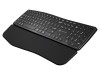 Tastatură wireless NATEC neagră USB A, US layout, rază 10m, acumulator 750mAh