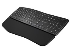 Tastatură wireless NATEC neagră USB A, US layout, rază 10m, acumulator 750mAh