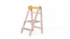Turn Invatare Pliabil Lemn Mamatoyz Learning Tower Galben, Inaltime Ajustabila, 1-5 Ani, Siguranta Copii, Activitati Familie