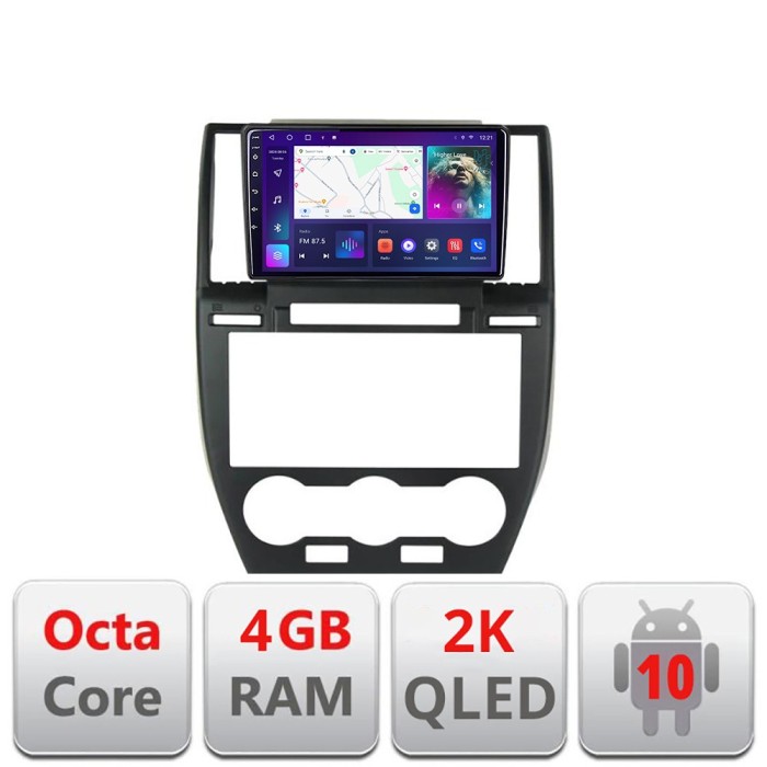 Navigatie LandRover Freelander 2 2006-2012 C-freelander2 Android Octa Core Ecran 2K QLED GPS 4G 4+32GB 360 kit-freelander2+EDT-E409-2K CarStore Techno