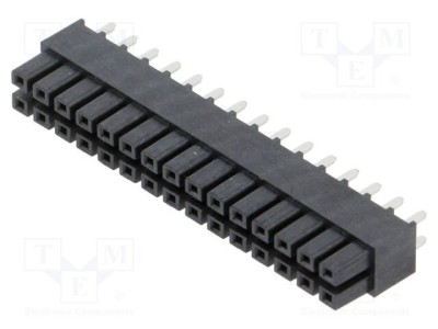 Conector PCB-PCB miniMATE mamă 30 PIN 2,54mm THT - SAMTEC foto