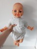 Papusa Aradeanca bebe / bebelus, vechi, anii 80, 55cm, cu defecte