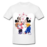 Tricou &quot; Mickey Mouse and Minnie Mouse indragostiti &quot;