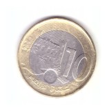 Moneda Maroc 10 dirhams 2019, stare buna, curata, Africa, Cupru-Nichel