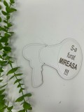 Props in forma de megafon,din MDF