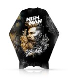 Cumpara ieftin Pelerina - NISH MAN - frizerie/coafor Special Design