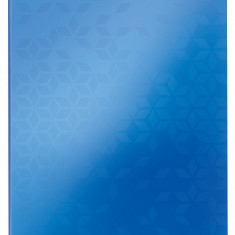 Clipboard Leitz Wow, Dublu, Polyfoam, A4, 100 Coli, Albastru