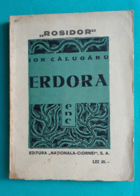 Ion Calugaru &amp;ndash; Erdora (avangarda )( prima editie ) foto