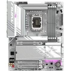 Placa de baza GIGABYTE Z890 A ELITE WF7 ICE, LGA1851, DDR5, BT, Wi-Fi, ATX, Alb
