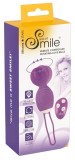 Bile vaginale rotative Smile Love Balls mov, You2toys